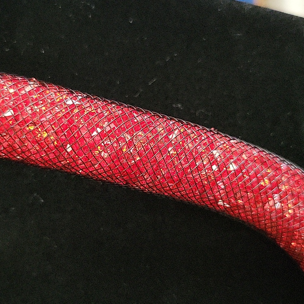 Ruby red necklace - Picture 2 of 3